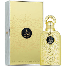 Détails du flacon de Lattafa Bayaan Eau de Parfum 100 ml