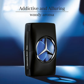Détails du flacon de Mercedes Benz Eau de Toilette pour homme