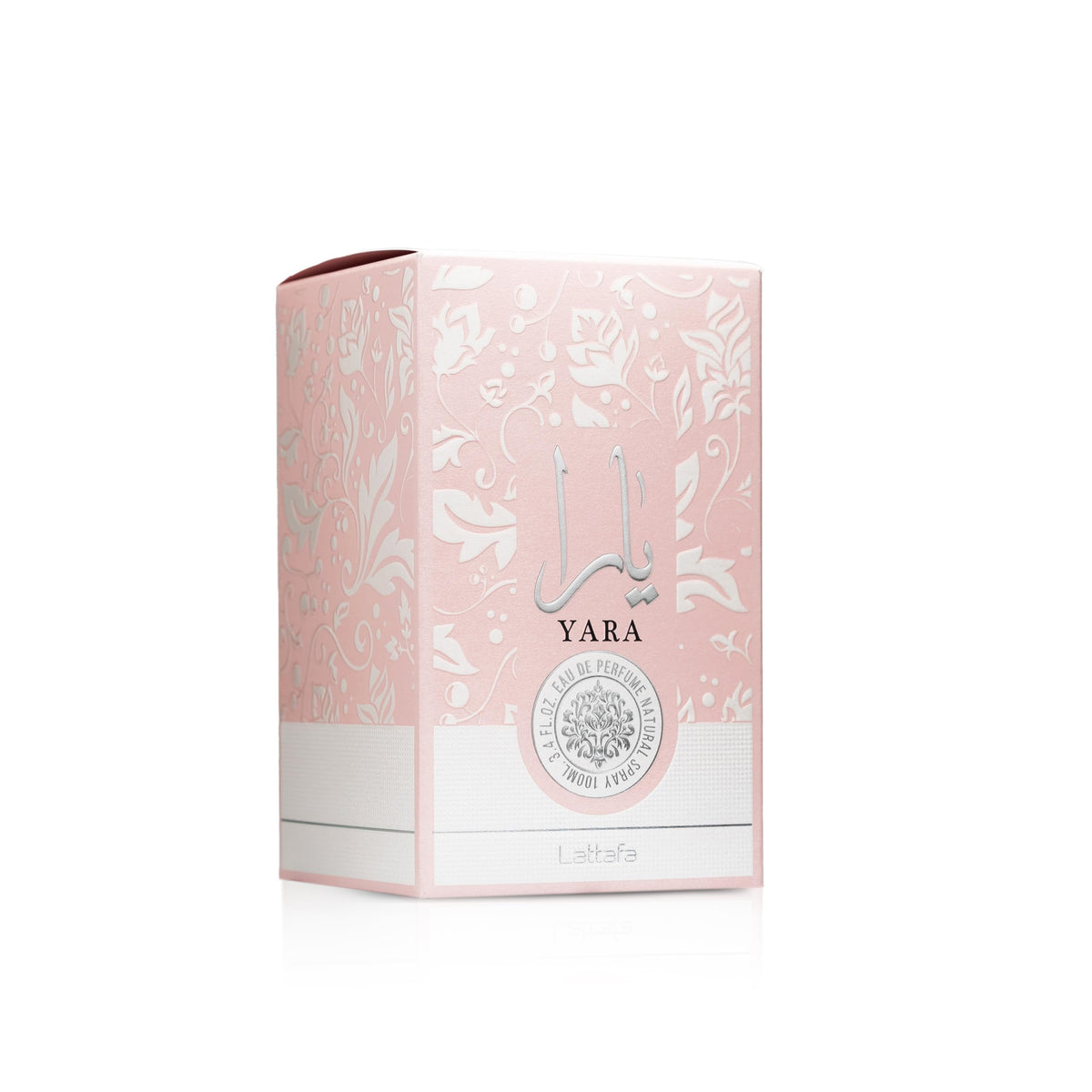 Détails du flacon de parfum Lattafa Yara 100 ml