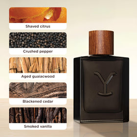 Détails du flacon de parfum Yellowstone Ride Reserve 100 ml