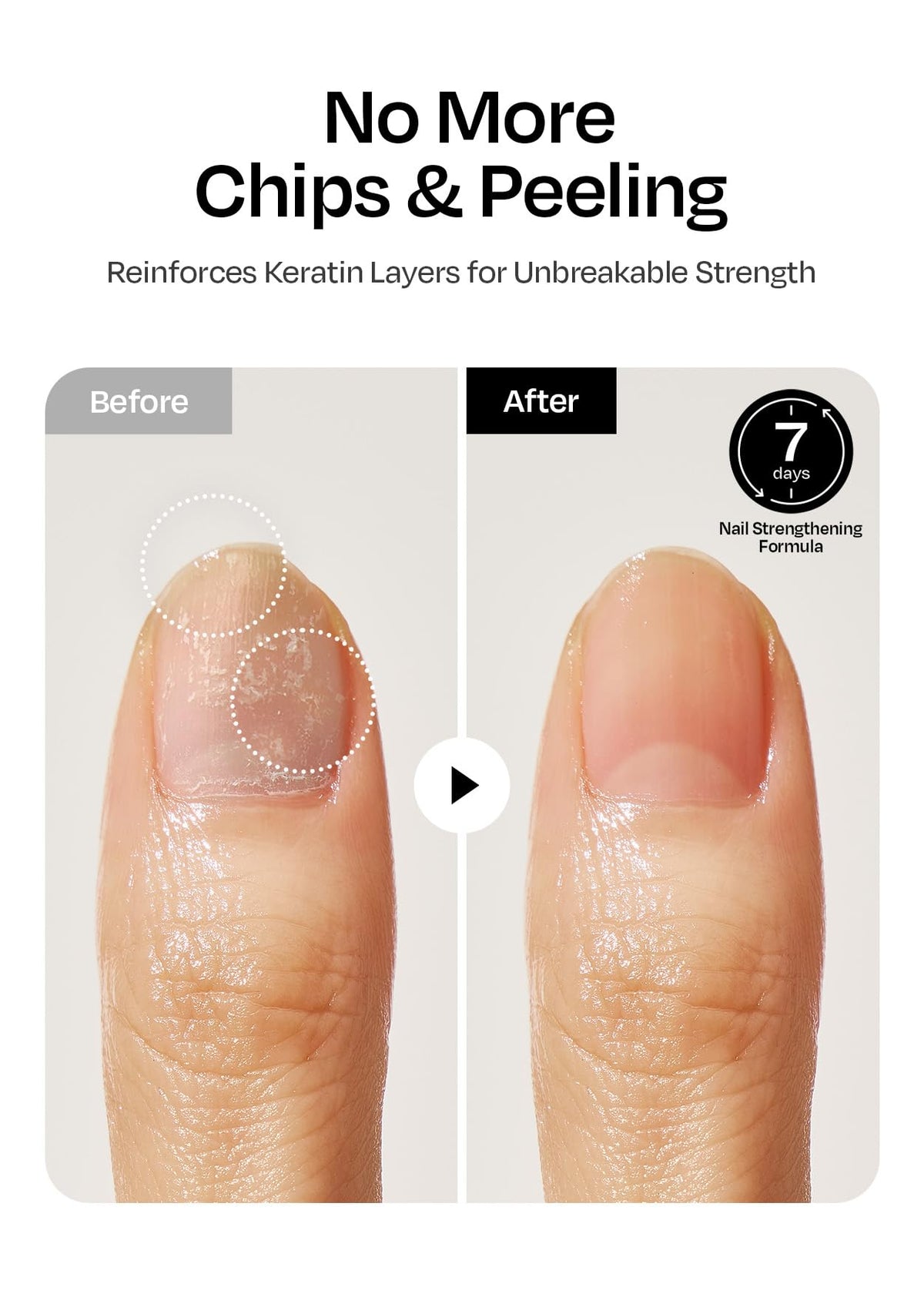 Détails du flacon de Renforçateur d'Ongles ohora