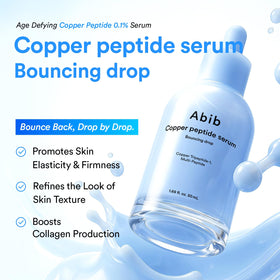 Détails du flacon de sérum Abib avec étiquette