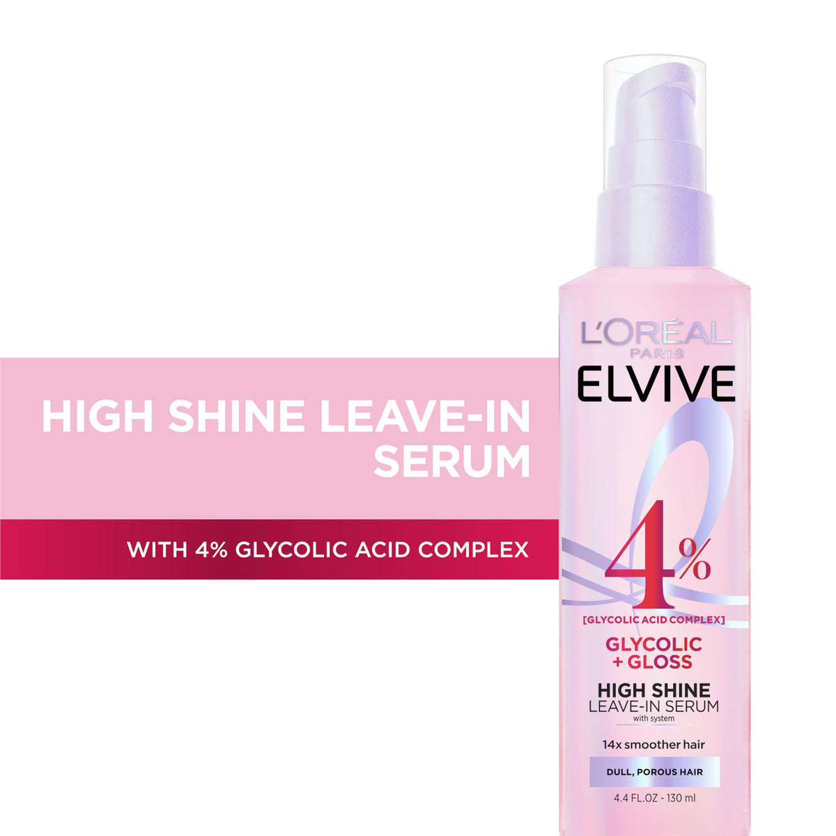 Détails du flacon de sérum L'Oreal Paris Elvive avec bouchon