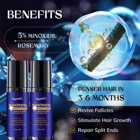 Détails du flacon de sérum RootStim 5% Minoxidil