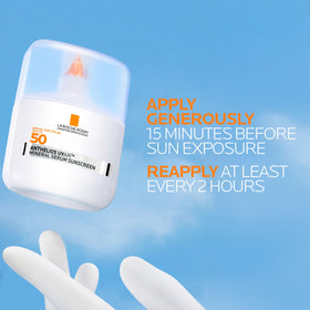Détails du flacon de sérum solaire La Roche-Posay Anthelios UV Air™
