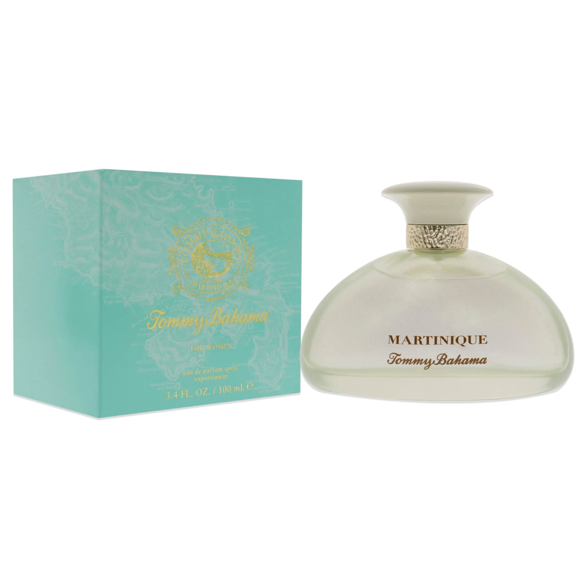 Détails du flacon de Tommy Bahama Martinique Eau de Cologne