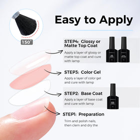 Détails du flacon de Top Coat TOMICCA 15ml