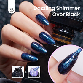 Détails du flacon de vernis à ongles gel Beetles
