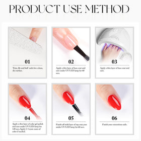Détails du flacon de vernis gel Double Rhythm 15ML