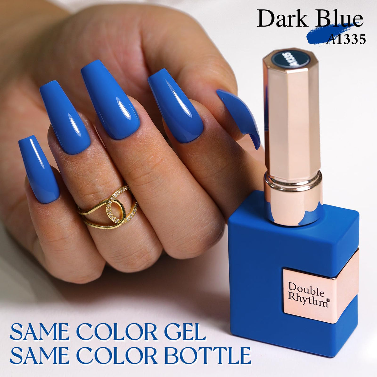 Détails du flacon de vernis gel Double Rhythm 15ML A1335