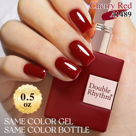Détails du flacon de vernis gel Double Rhythm