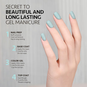 Détails du flacon de vernis gel GAOY
