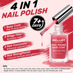 Détails du flacon de vernis GELLEN avec étiquette visible