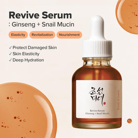 Détails du flacon du sérum Beauty of Joseon 30ml
