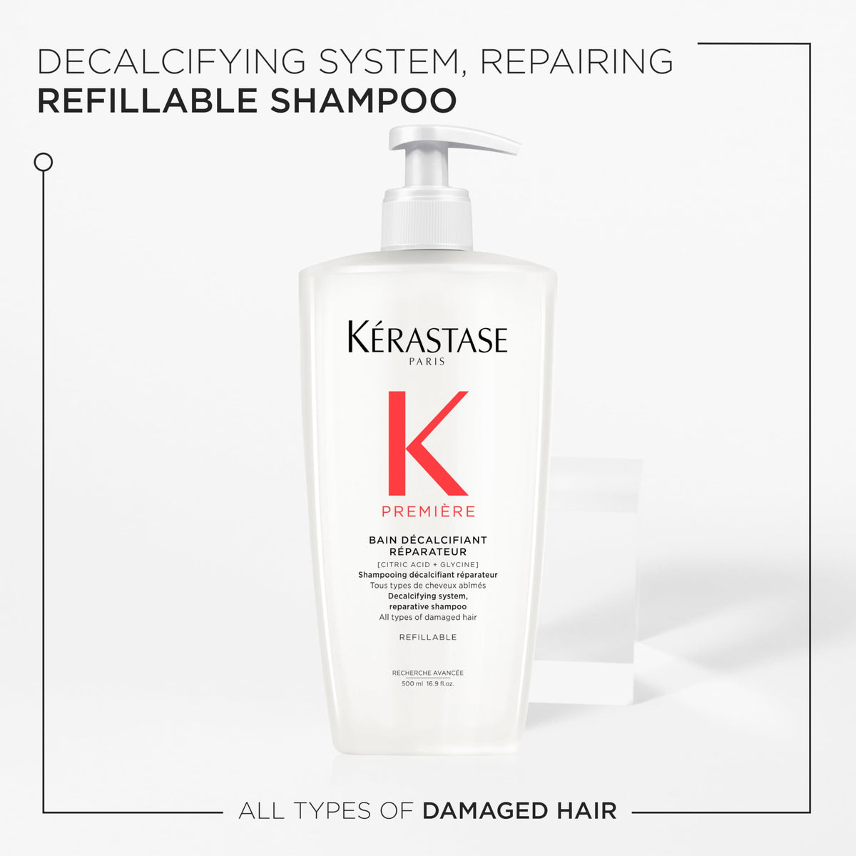 Détails du flacon KÉRASTASE Shampooing Première Bain Décalcifiant