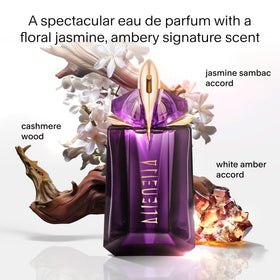 Détails du flacon rechargeable de Mugler Alien Eau de Parfum