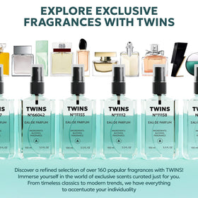Détails du flacon TWINS PARFUM Eau de Parfum Femme 100 ml