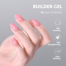 Détails du gel constructeur GAOY avec pinceau