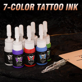 Détails du kit de tatouage HAILONGWEN avec accessoires variés