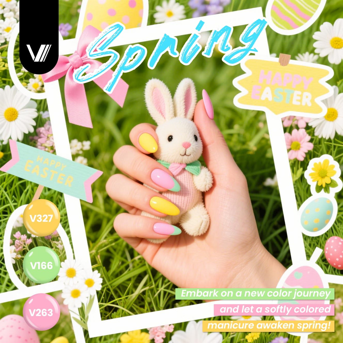 Détails du kit de vernis à ongles gel VANREESA avec top coats