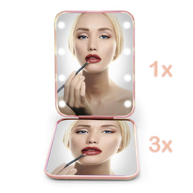 Détails du miroir Kintion avec éclairage LED