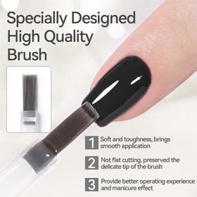 Détails du packaging du gel top coat Born Pretty