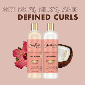 Détails du packaging Shampooing Curl & Shine Shea Moisture
