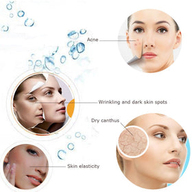 Détails du panneau de contrôle du steamer facial Hann