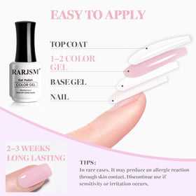 Détails du pinceau du vernis à ongles gel RARJSM