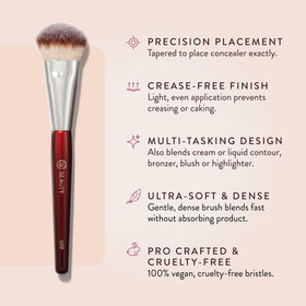 Détails du pinceau Mini Contour 109 BK BEAUTY