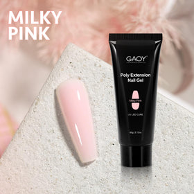 Détails du poly gel GAOY 60g sur une table