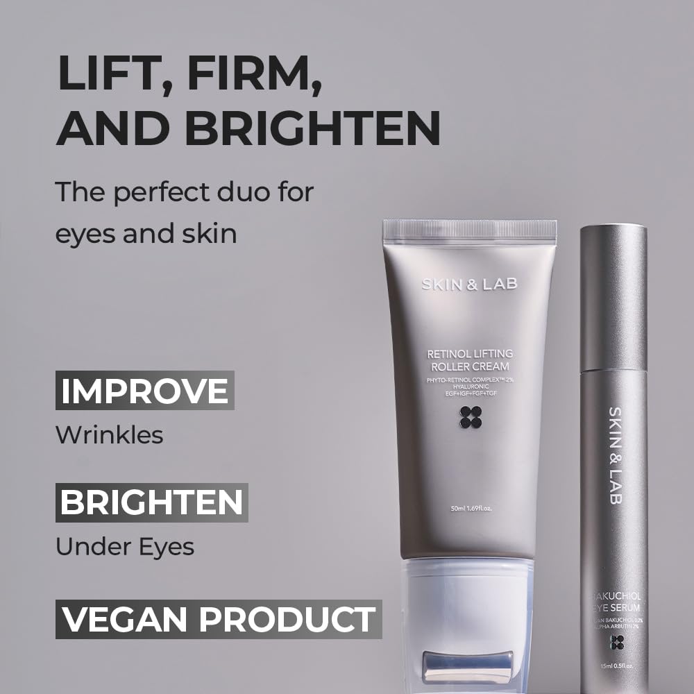 Détails du roller Bakuchiol SKIN & LAB