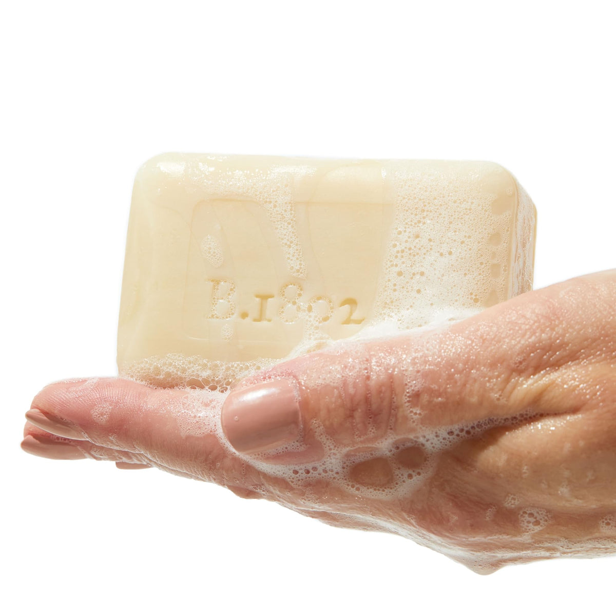 Détails du savon Beekman 1802 au lait de chèvre