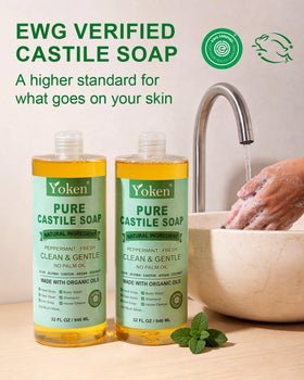 Détails du savon de Castille Yoken avec ingrédients naturels