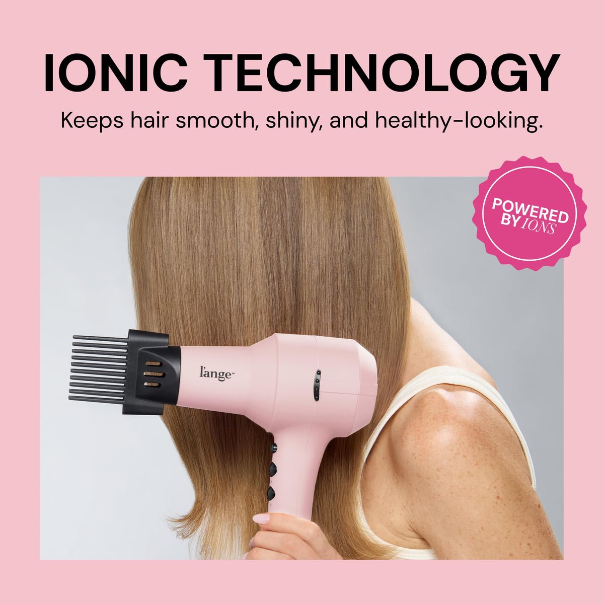 Détails du Sèche-Cheveux L'ANGE HAIR et de sa prise en main