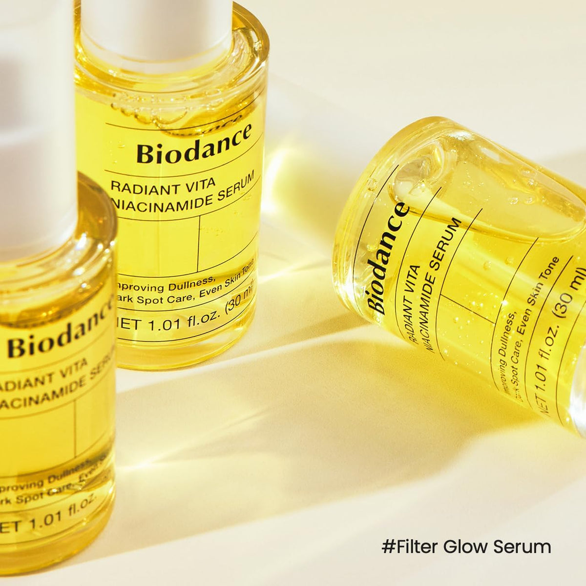 Détails du sérum Niacinamide BIODANCE avec pipette