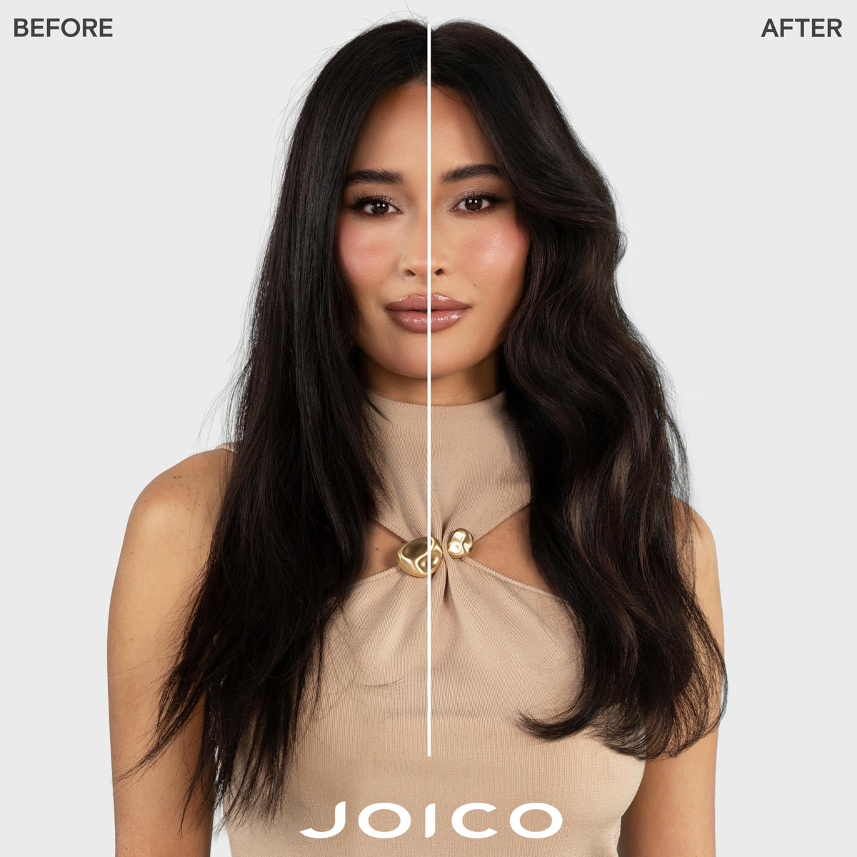 Détails du shampooing Joico avec texture crémeuse