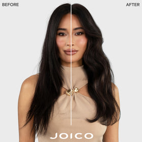 Détails du shampooing Joico avec texture crémeuse