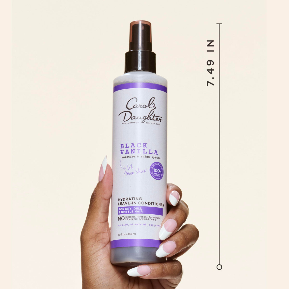 Détails du spray conditionneur Carol's Daughter Black Vanilla