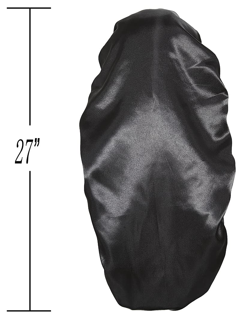 Détails du tissu du bonnet en satin Wbfwbb