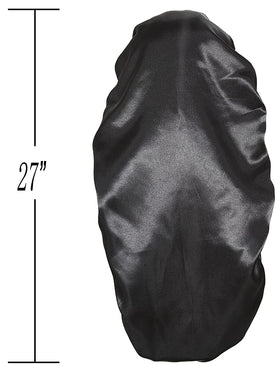 Détails du tissu du bonnet en satin Wbfwbb
