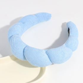 Détails du tissu en éponge du bandeau de spa TYSSELY
