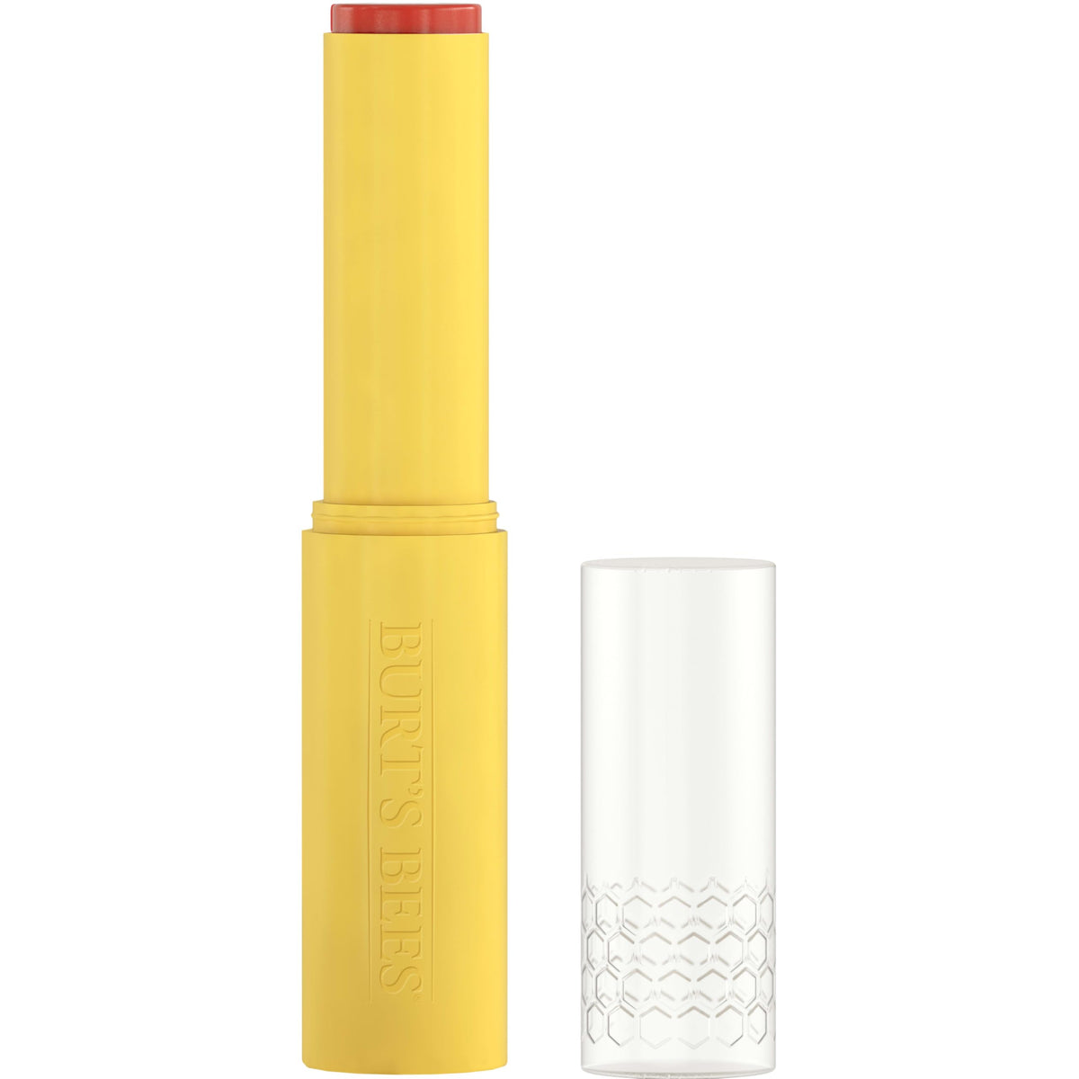 Détails du tube de Baume à Lèvres Burt's Bees Rose Knows