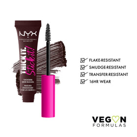 Détails du tube de Gel Épaississant pour Sourcils NYX, 10g