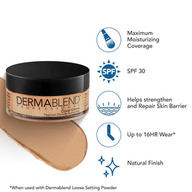 Détails du tube Dermablend Cover Crème