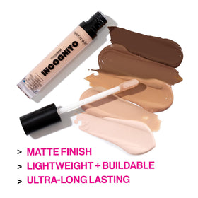 Détails du tube du correcteur liquide mat wet n wild Mega Last Incognito
