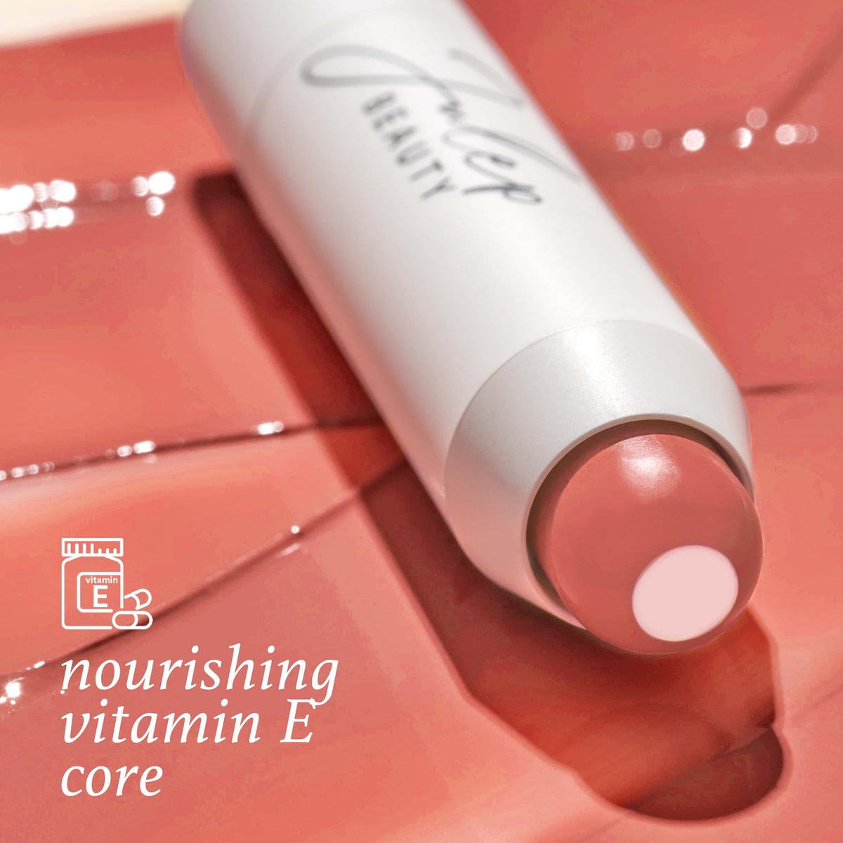 Détails du tube Julep It’s Balm couleur Nectar Pink