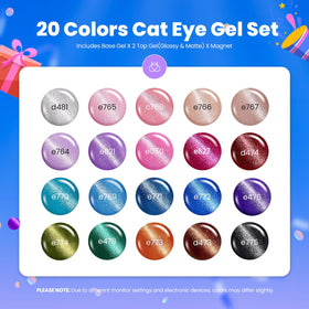 Détails du vernis à ongles Cat Eye 5ml en bouteille