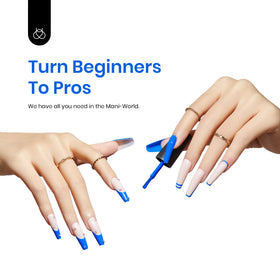 Détails du vernis à ongles gel C444 15ml, couleur bleue
