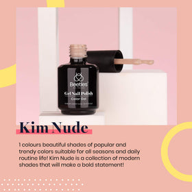 Détails du vernis gel Kim Nude 15ML
